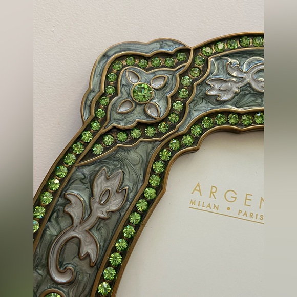 Argento SC picture frame made with Swarovski crystals 3.5x5”, Bloomingdale’s - Picture 4 of 11